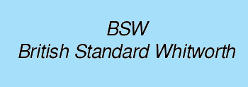 BSW -Whitworth