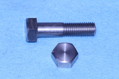 04) 3/8  BSF x 1-1/2'' Stainless Hex Bolt HB38112