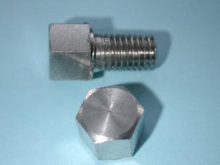 01) 5/16 BSF Bolt x 1/2'' Stainless Steel 0.445'' A/F HB516012S