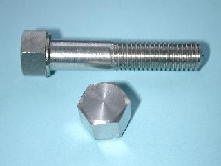 04) 5/16 Stainless 0.445''A/F BSF Bolt Steel x 1-1/4'' HB516114S