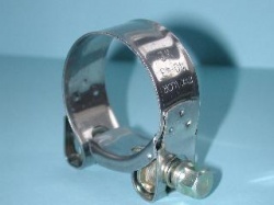 Exhaust Pipe Clamp Stainless 40mm to 43mm EX4043 A25