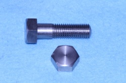 03) 3/8 BSF x 1-1/4'' Bolt Stainless Steel Hex HB38114