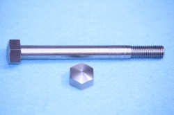 12) 5/16 x 3-1/4'' BSF Stainless Steel Bolt Domed HB516314D