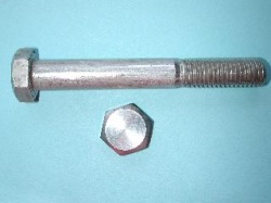12) M12 90mm Stainless Hex Head Bolt HM1290 - N72