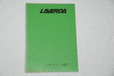 Laverda 180 Additions Manual - VAR180