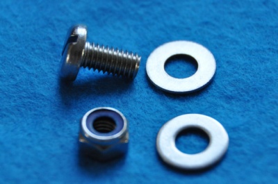 Laverda Number Plate Fixing Bolt etc (Stainless) 30232043-3