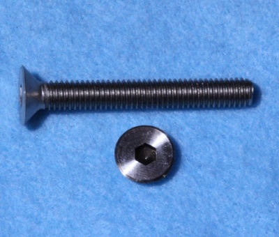 6mm x 45mm Stainless Socket Head Countersunk Screw CSM0645 - M44