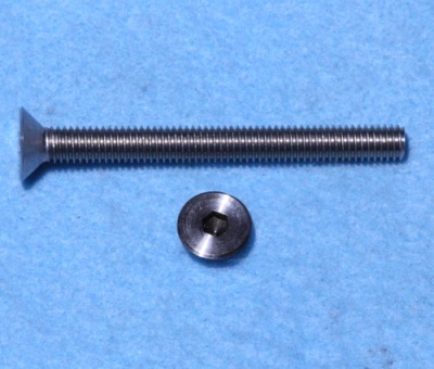 6mm x 55mm Socket Head Countersunk Screw Stainless CSM0655 - M56