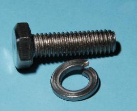 Laverda Crankcase Breather Plate Bolt/Wash (Stainless)30232103