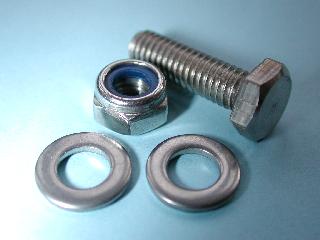 Laverda Number Plate Fixing Bolts (Stainless) 30332061