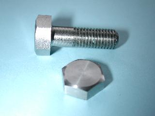 03) 5/16 x 1'' BSF  Stainless Steel Bolt HB516100