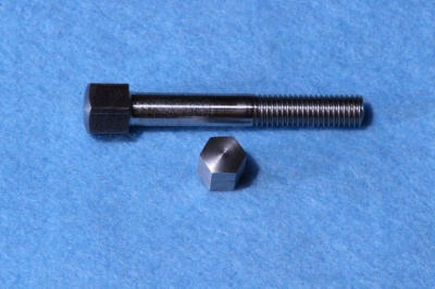 10) 1/4 26tpi Stainless Domed Cycle Bolt x 1-3/4'' 0.375'' A/F HC14134DS