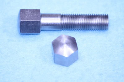 06) 5/16 Cycle (CEI) Bolt Stainless Domed 0.445'' A/F X 1-3/4'' - HC516134DS