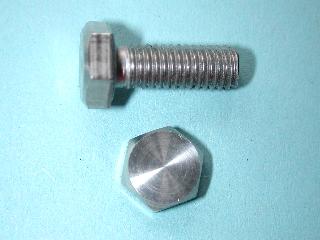 01) M6 16mm Stainless Hex Head Bolt HM0616 - N01