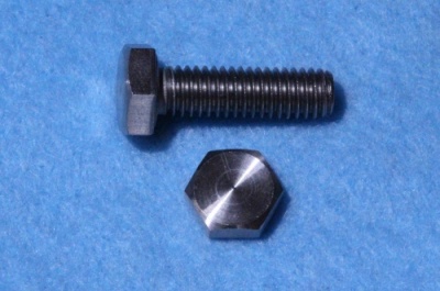 02) M6 20mm Stainless Hex Head Bolt HM0620 - N07