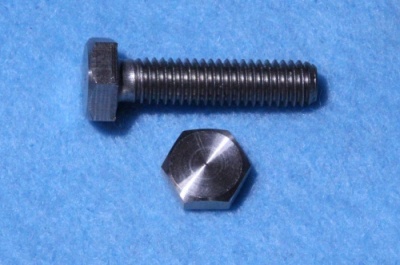 03) M6 25mm Stainless Hex Head Bolt HM0625 - N13