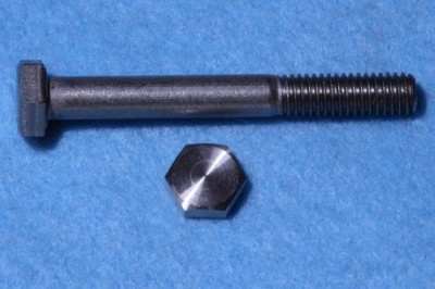 08) M6 50mm Stainless Hex Head Bolt HM0650 - N43