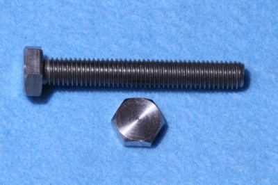 09) M8 55mm Stainless Hex Head Bolt HM0855 - N51