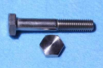 09) M10 60mm Stainless Hex Head Bolt HM1060 - N52