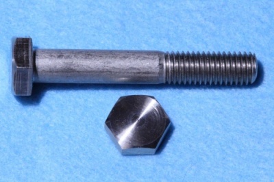 10) M10 65mm Stainless Hex Head Bolt HM1065 - N58