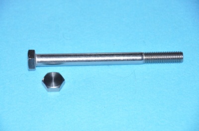 17) M12 140mm Stainless Hex Head Bolt HM12140 - N06