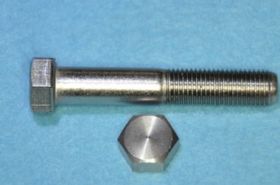 08) 7/16 UNF X 2-1/2'' Stainless Bolt HUF716212 - V4-43