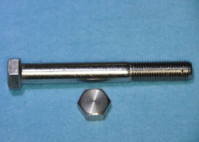 12) 7/16 UNF X 3-1/2'' Stainless Bolt HUF716312 - V4-67