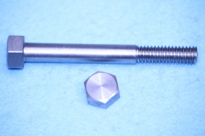 09) 5/16 x 2-3/4'' Whitworth Bolt Stainless Hex Steel HW516234