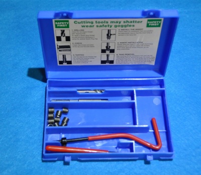 01) 1/4 Cycle CEI helicoil type thread repair kit 26 tpi box kit - KCEI01426