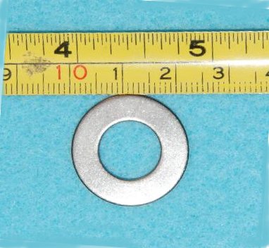 04) 7/16'' Plain Washer Stainless - P716