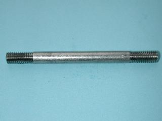 13) 1/4'' x 3'' Stud Cycle 26 tpi Stainless Steel - STCC140300