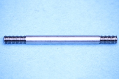 14) 1/4'' x 3-1/4'' BSF 26 tpi Stainless Steel Stud - STBB140314