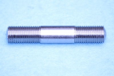 03) 3/8'' x 2'' Cycle Thread Stud 26 tpi Stainless Steel - STCC380200