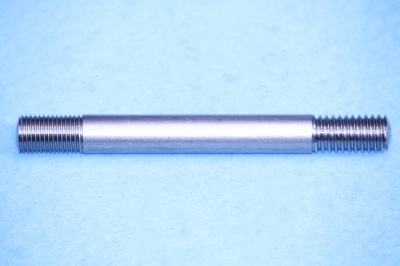 12) 3/8'' x 3-1/2'' Unc/Unf Stainless Steel Stud - STCF380312