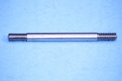13) 1/4'' x 3''  Stud Whitworth/Cycle Stainless Steel- STWC140300