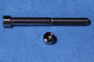 10) 5/16'' Whiworth X 2-3/4'' Stainless Socket Cap Screw SW516234