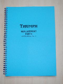 3) Triumph 350/500 Unit Parts Manual No4 1960 - TP04