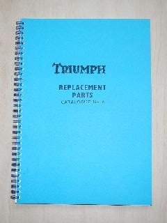 4) Triumph 350/500 Unit Parts Manual No6 1964 - TP06