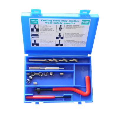 04) 12mm sparkplug helicoil type thread repair kit 1mm pitch x 3/4'' depth KSP12x125x34
