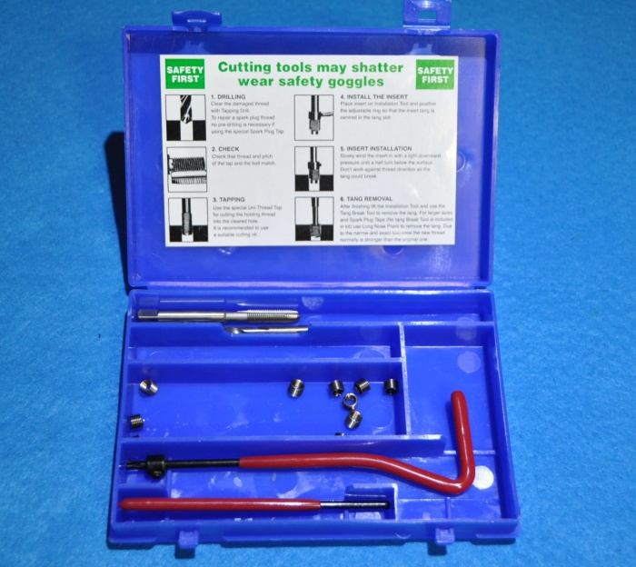 2 BA HELICOIL TYPE THREAD REPAIR KIT KBA02 motalia.co.uk