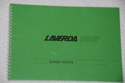Laverda 3C Pre 76 Parts Manual - P1000