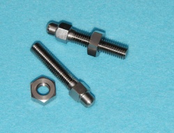 03-0500-set Norton Featherbed Stainless R/Wheel Adjuster K2-32.