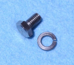 Laverda Sprocket Gearbox Lock Plate Bolt (Stainless) 30232043-2