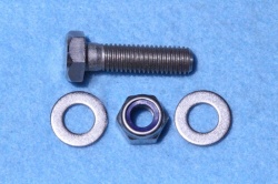 Laverda Steering Stop Fixing Bolt and Nut (Stainless) 30233093-3