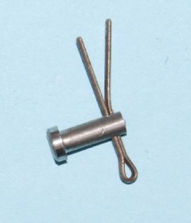 Laverda Clutch Cable Holder Pin & Split Pin 34210104 - D19