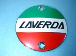 Laverda Petrol Tank Badge Metal 61913999 - C45