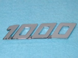 Laverda Side Panel Badge 1000 (Polished alloy) 61916052 - C12