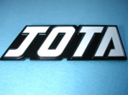 Laverda Side Panel Badge 'JOTA' (Metal) 61916606 - C20