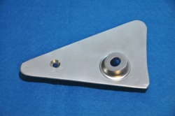 Laverda 750 Rearset Plate R/H Outer.  750-rh-oter D10