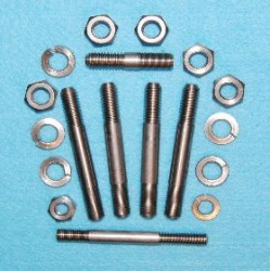 003) BSA A10 A7 A-Series Crank Case Studs, Stainless - 003BA